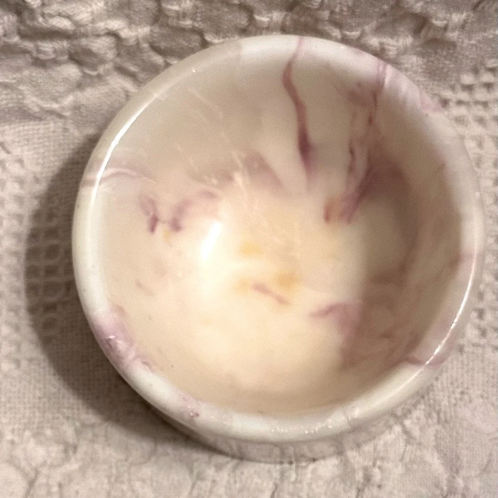 Fiammetta Vanelli Pink Marble dog/cat bowl